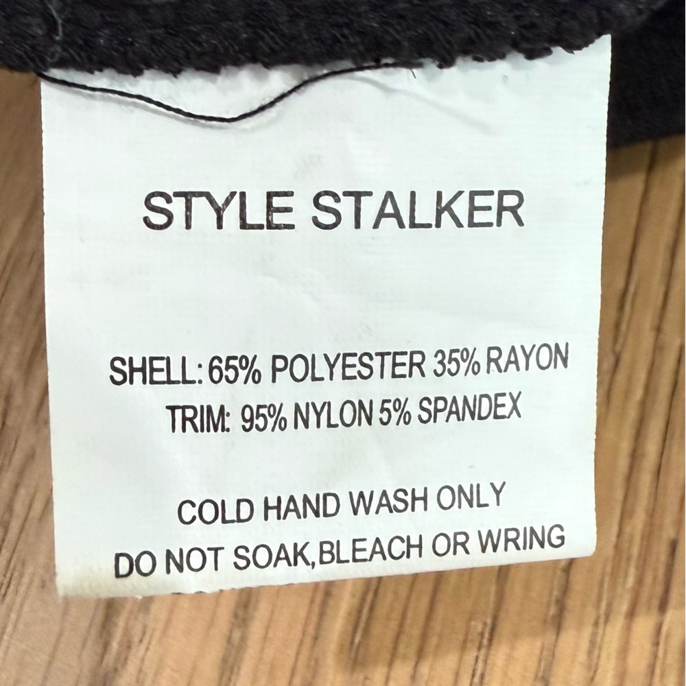 Stylestalker Black Ruched Mini Dress - Picture 4 of 5